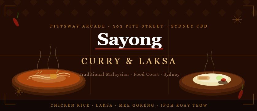 Sayong Curry Laksa Sydney