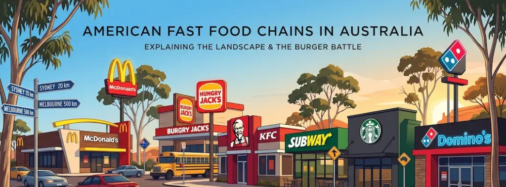 American Fast Food Chains in Australia