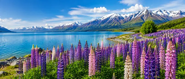 New Zealand Lupin Season